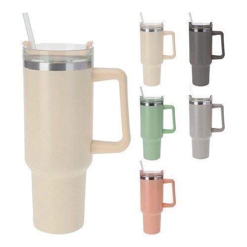 TAZA TERMO EH 1.2L COLORES SURTIDOS C/PAJITA